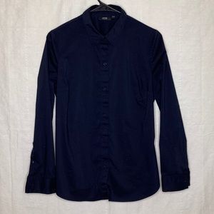 Basic navy blouse